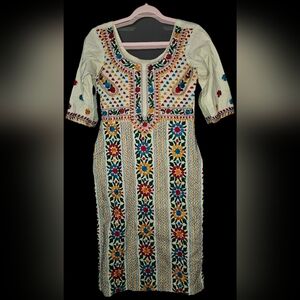 Embroidered Dress